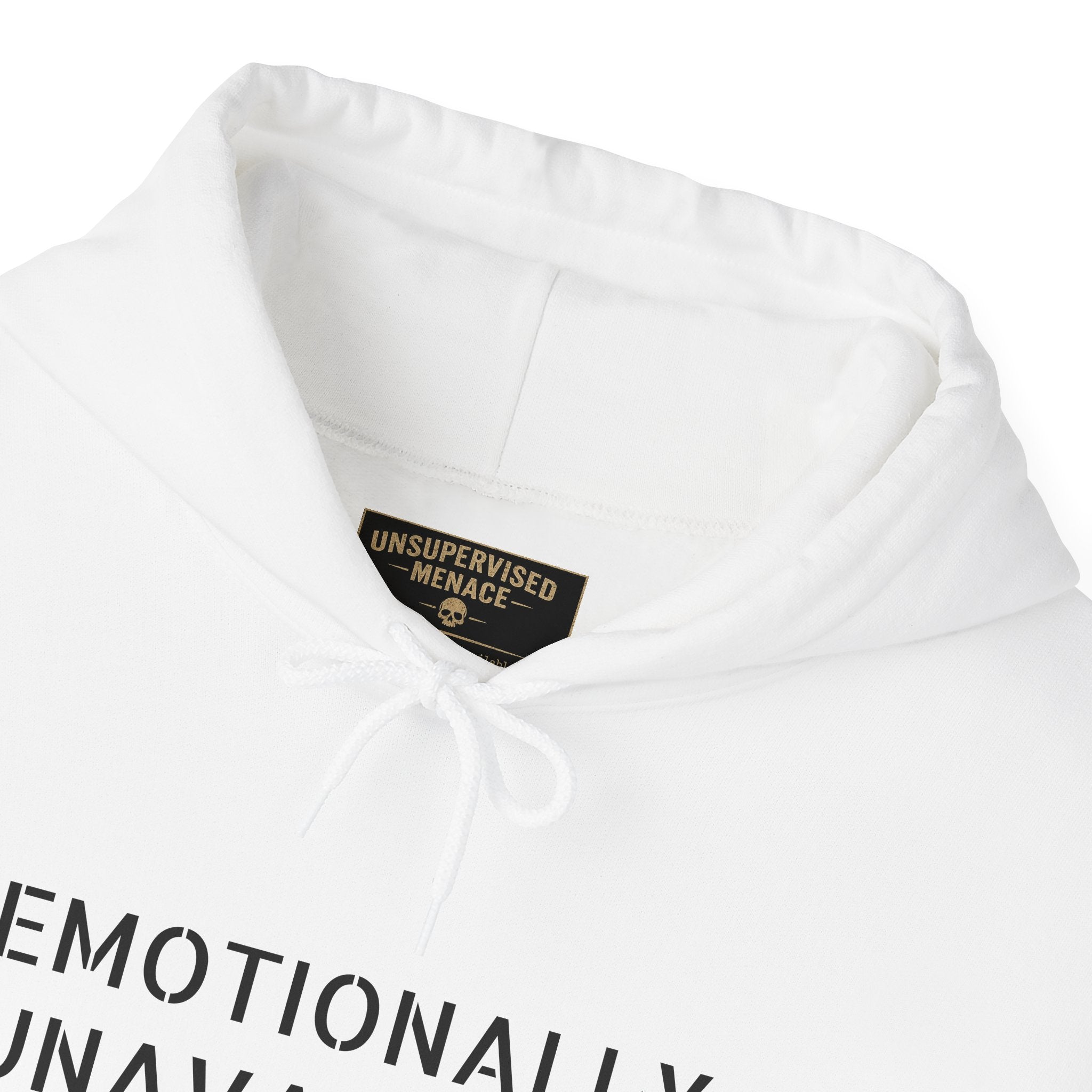 Emotionally Unavailable Hoodie — "Currently Accepting Coffee, Not Conversations" Graphic Hoodie