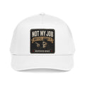 Baseball Cap — "Not My Job But I’ll Judge It" Skull Patch Hat