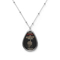 Oval Necklace — 'I'm Not Arguing, I'm Field-Testing Your Idea' Silver Pendant Necklace