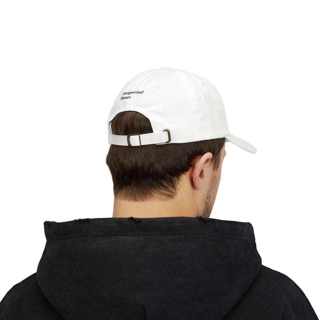 Classic Dad Cap - "Fueled by Caffeine and Questionable Judgment" Embroidered Skull Coffee Hat