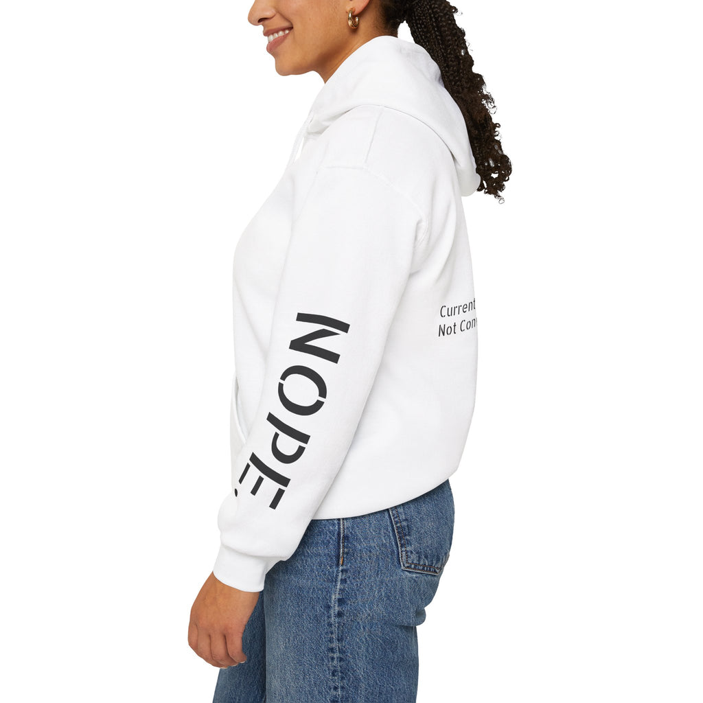 Emotionally Unavailable Hoodie — "Currently Accepting Coffee, Not Conversations" Graphic Hoodie