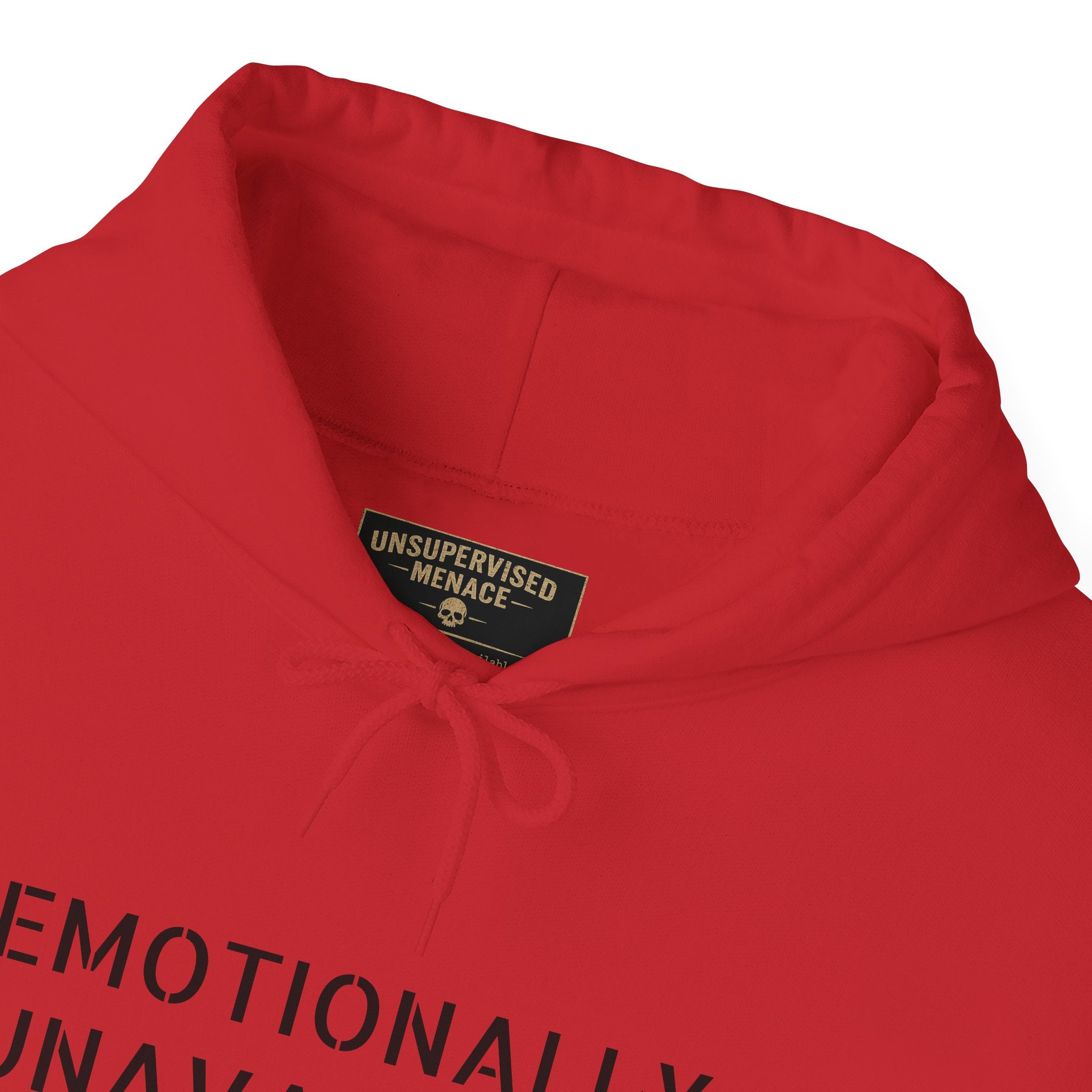 Emotionally Unavailable Hoodie — "Currently Accepting Coffee, Not Conversations" Graphic Hoodie